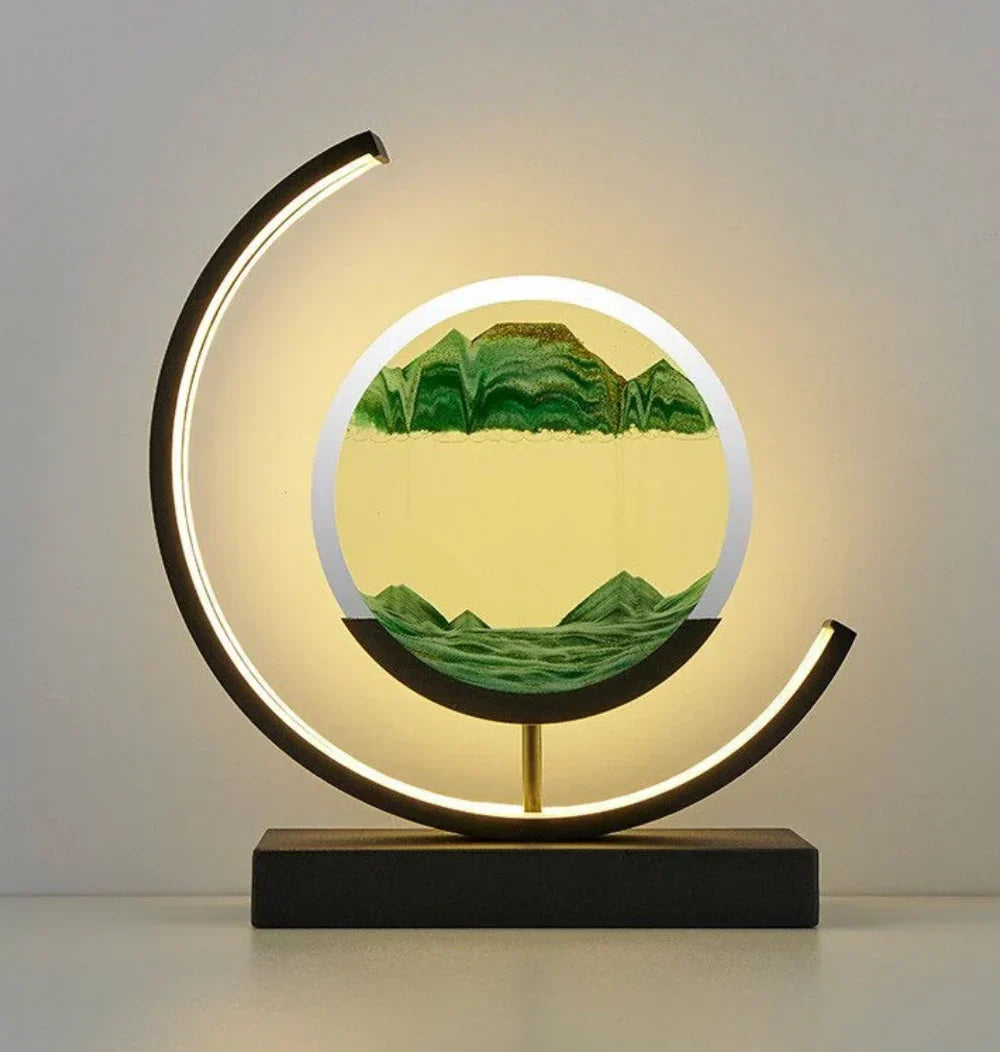 Harmony Sandscape Lamp - Serenova | Luvikno