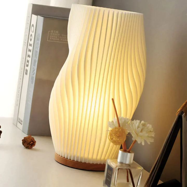 Bølgeformet Ambient Lampe - Sofia | Luvikno