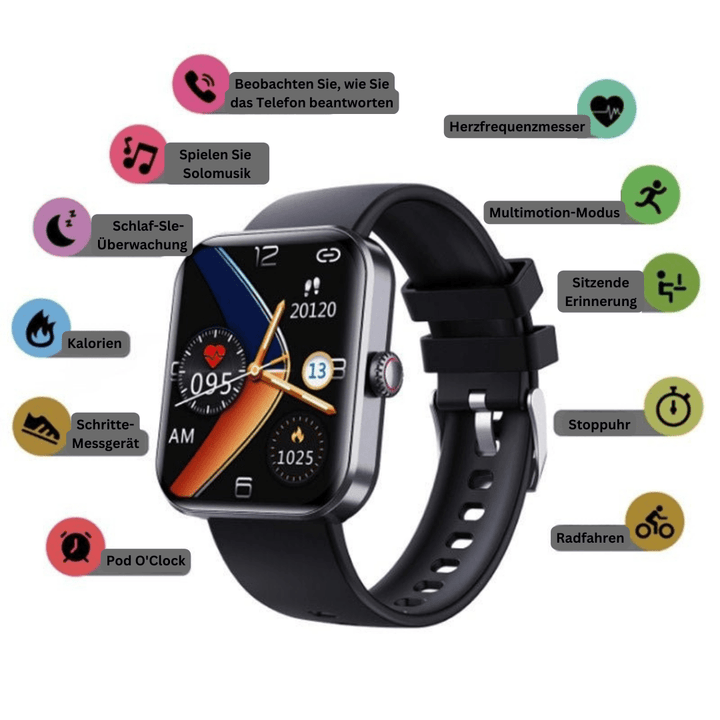 GlucoWatch – Wellness smartklokke | Luvikno