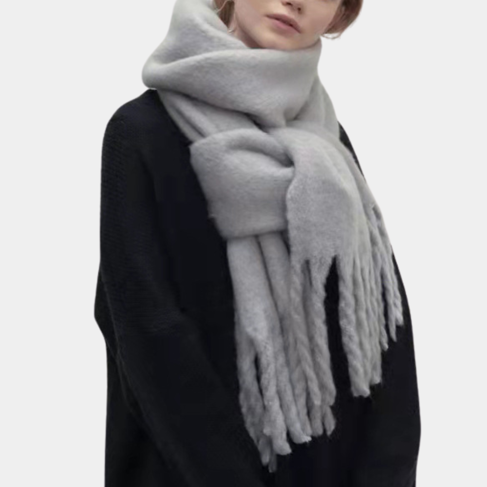 EleganceWrap Skjerf - Luksuriøst Tilbehør for Damer til Høsten Luvikno