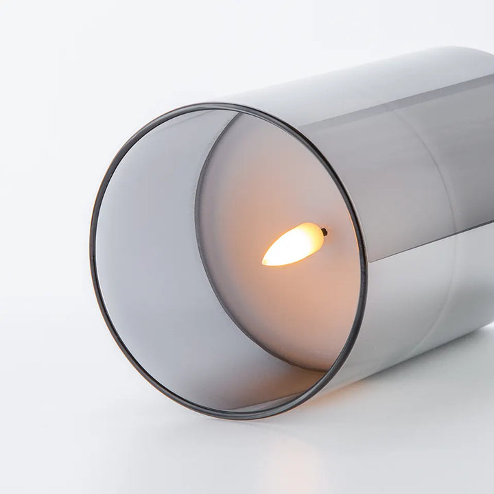 LED Stearinlys Glass Flammeløs Sett Luvikno