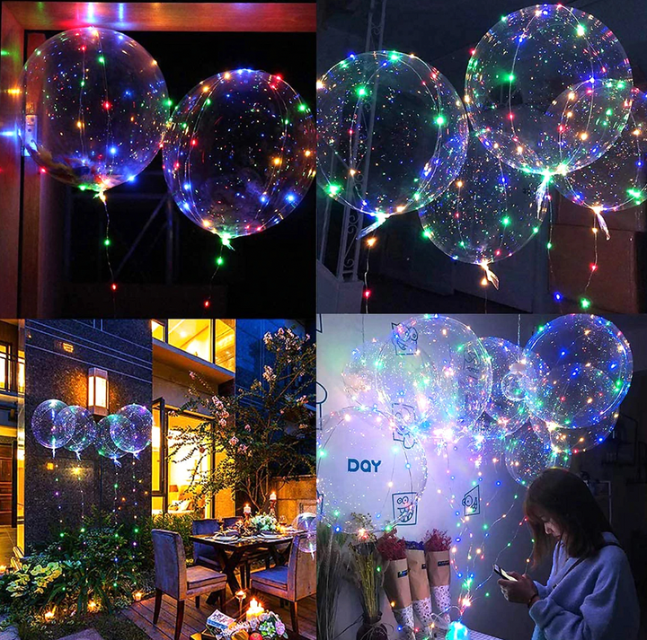 GlowBalloons - LED Ballonger med Fe Lys Luvikno