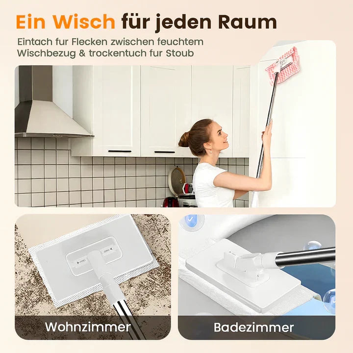 ReachClean Klutholder Mopp Utvidbar Hygienisk | Luvikno