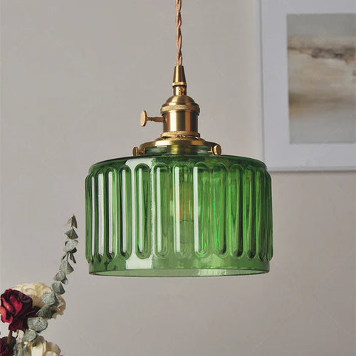 Vintage Krystall Pendellampe - Celeste | Luvikno