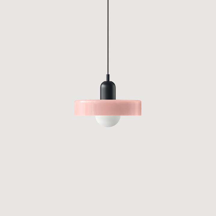 Bauhaus Fargerik Glass Pendelampe - Moderne Designlampe for Stue og Spisestue | Luvikno