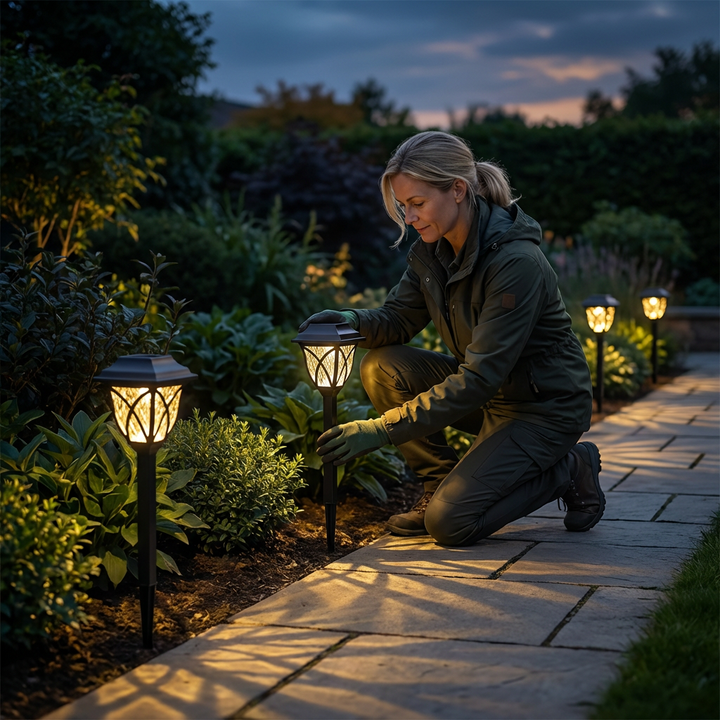 LumaPath Solar Light for Garden Paths | Luvikno
