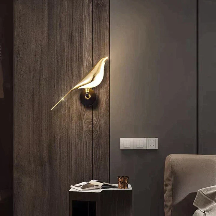 Vegglykt Moderne LED Fugl Dekorativ Lampe Luvikno
