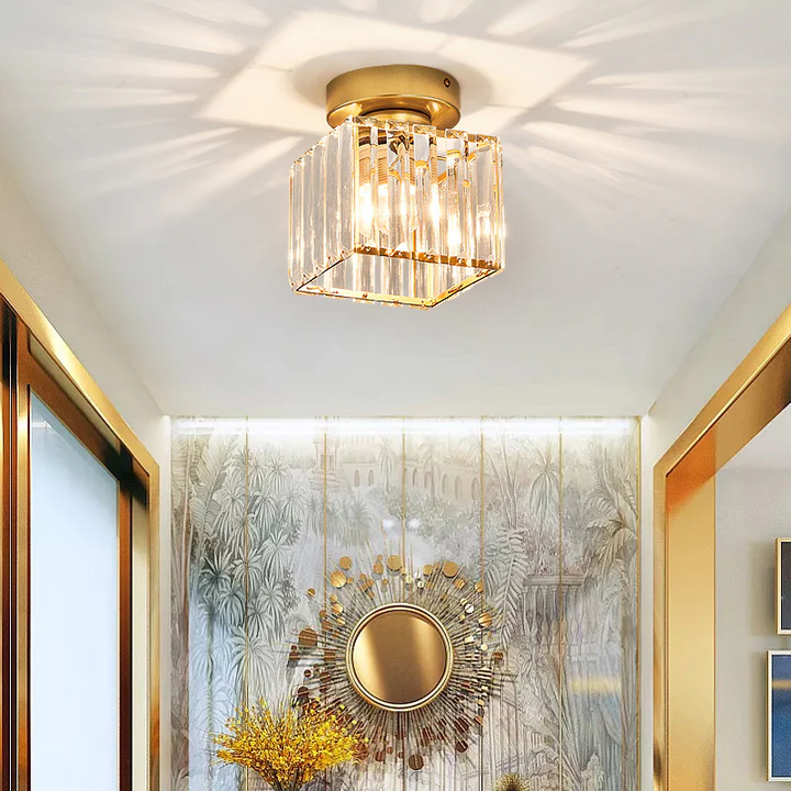 Luvikno | Krystallglass Taklampe for Moderne Interiør