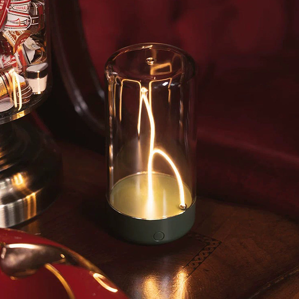 Luvikno | FlexiGlow Bordlampe - Modern Magnetisk Trådløs Bordlampe