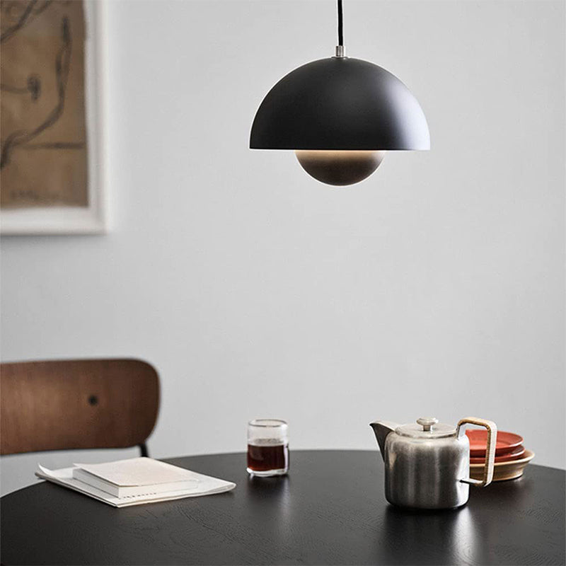 Luvikno | AuraLuxe LED Pendellampe | Moderne Design | Dimmbar Stemningslys | Elegant Belysning for Spisestue & Stue