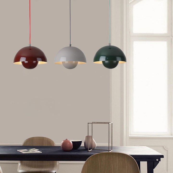 Luvikno | AuraLuxe LED Pendellampe | Moderne Design | Dimmbar Stemningslys | Elegant Belysning for Spisestue & Stue
