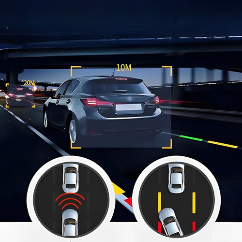 Smart Dashcam med AI, GPS og stemmestyring – For komplett parkering og kjøring sikkerhet | Luvikno