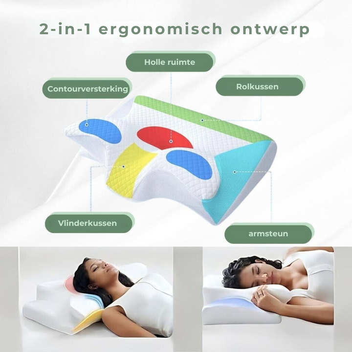 DreamAlign - Luxe Ortopedisk Sovepute Luvikno