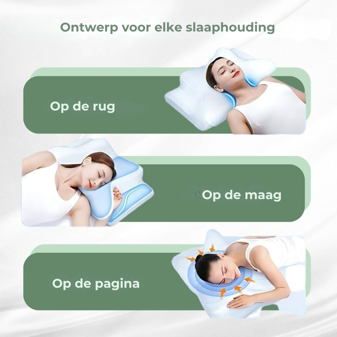 DreamAlign - Luxe Ortopedisk Sovepute Luvikno