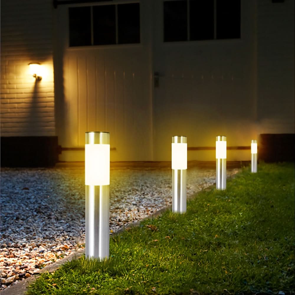 Luvikno | EcoTrack Solar Pathway Light – LED Utendørs Vanntett