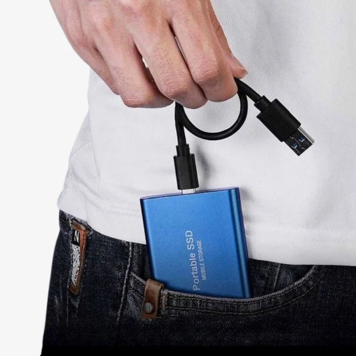 Ekstern SSD-Disk Aluminium Bærbar Lagring Luvikno