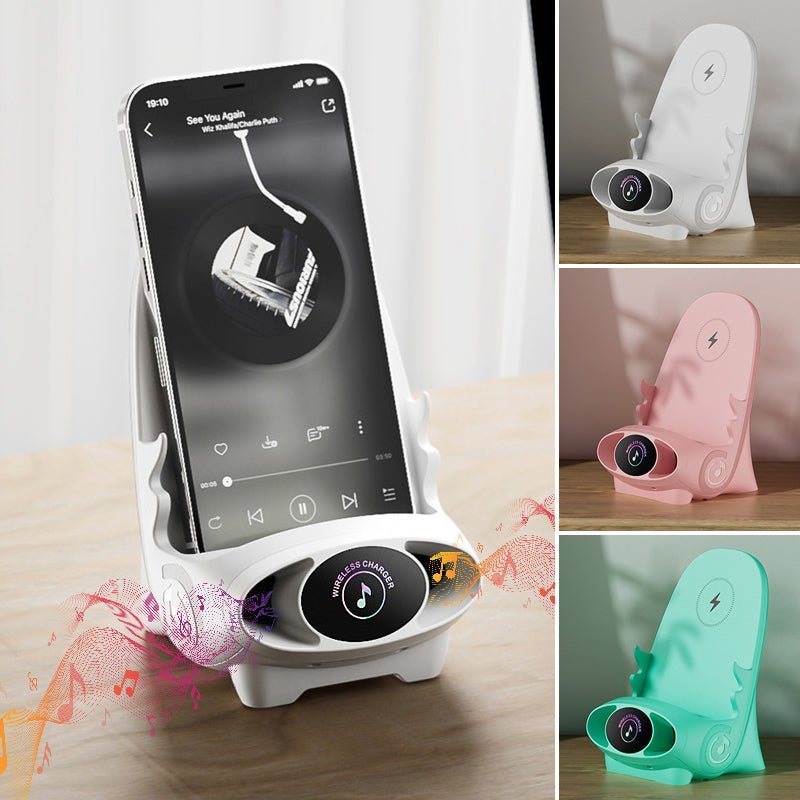 Luvikno | Multifunksjonell telefonholder - Hurtiglading - Ergonomisk design - Praktisk og stilig