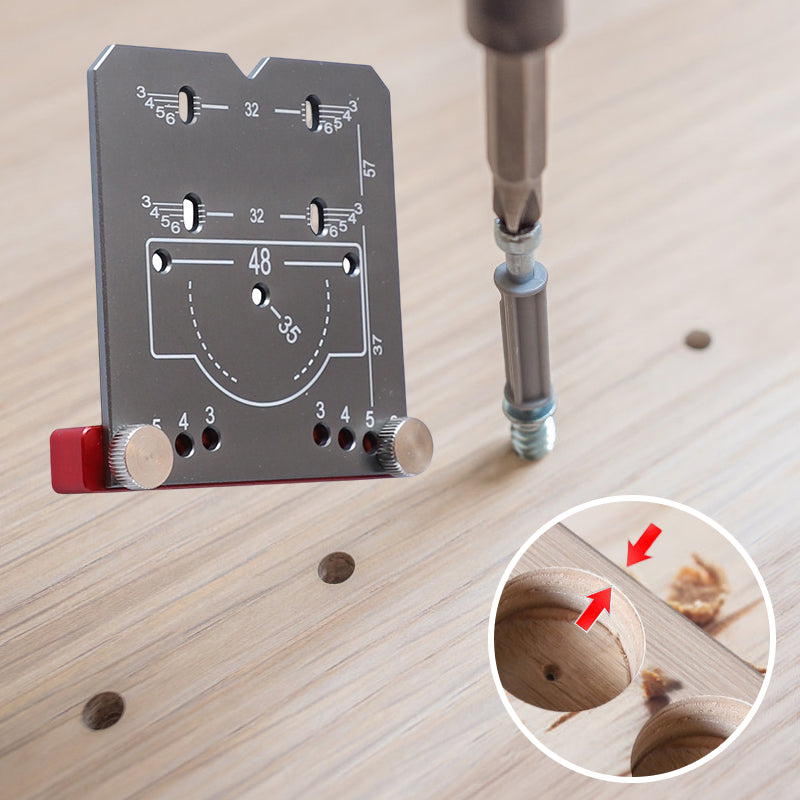 35 mm Hengsel Punch Locator | Luvikno