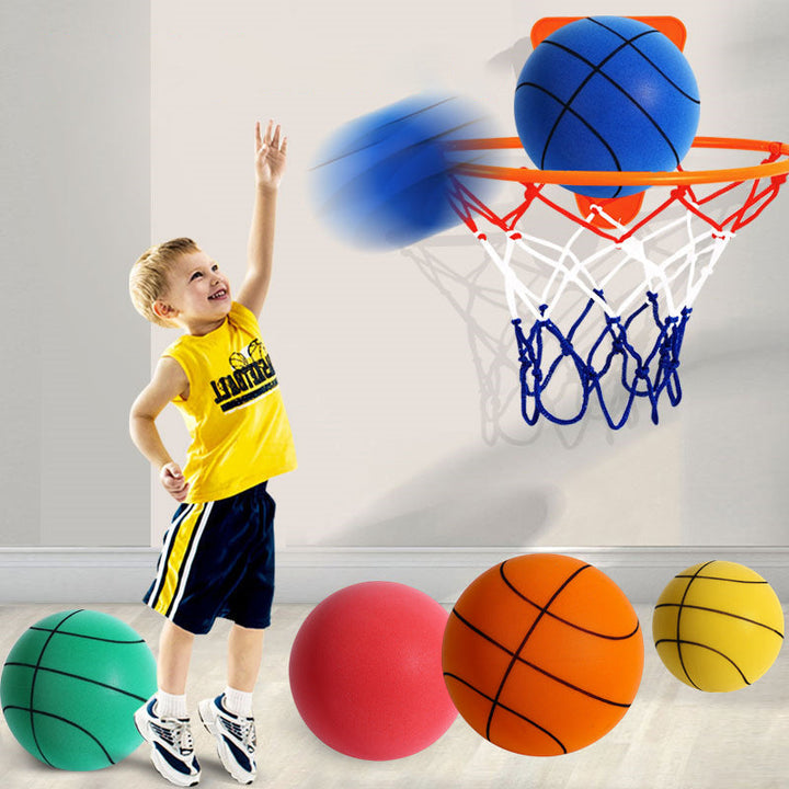 Stille-basketball for barn innendørs
