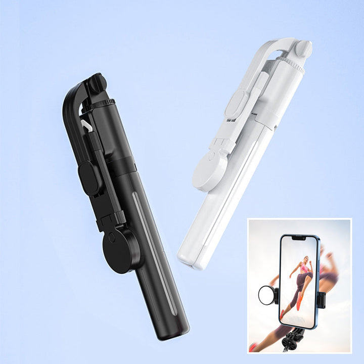 Selfie-stang med LED-tilleggslys | luvikno