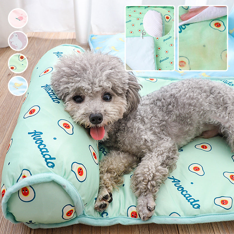 Ice silk cooling mat for pets | Luvikno