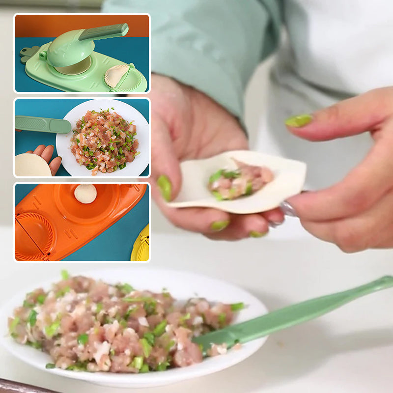 Ny 2-i-1 Dumpling Mold Press | Luvikno