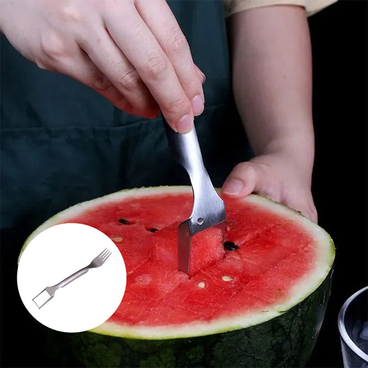 2-i-1 Vannmelon Gaffel Cutter | Luvikno