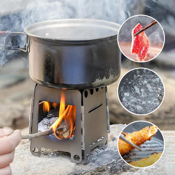 Bærbar BBQ Grill Sett | Luvikno