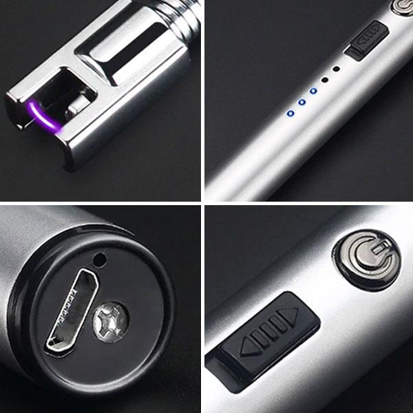 Fleksibel Elektrisk USB Vind- og Vanntett Tenner | Luvikno