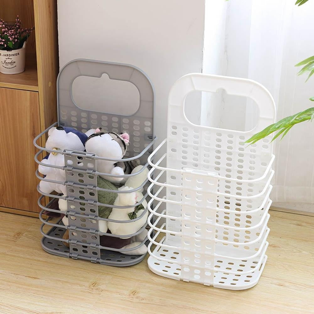 Folding Hanging Hamper Basket | Luvikno