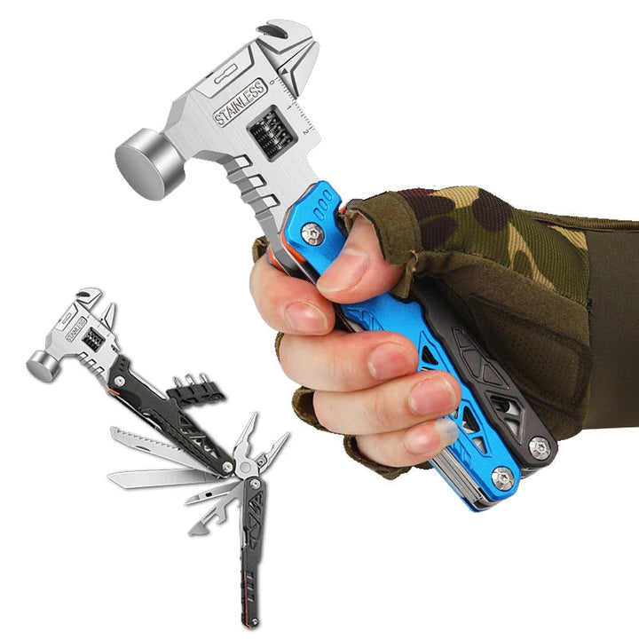 Sammenleggbart Skrutrekker Survival Kit Verktøy | Luvikno