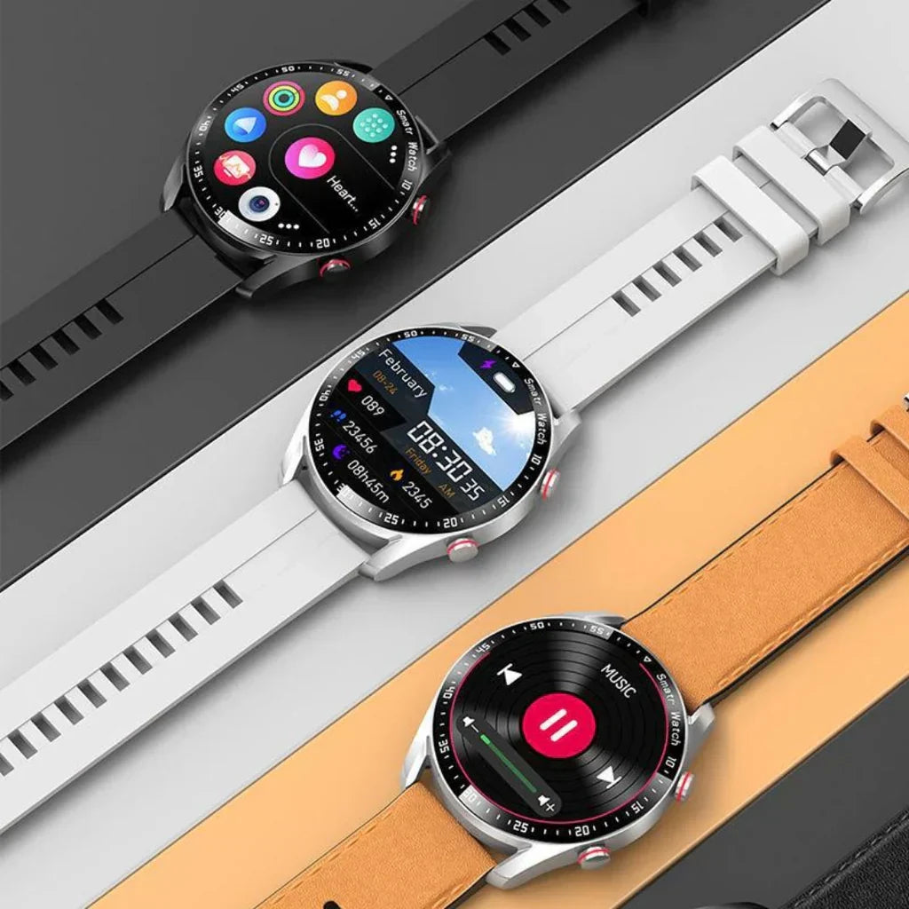 Luvikno | SwissMotion - Multifunksjonell Smartklokke Med Lang Batterilevetid