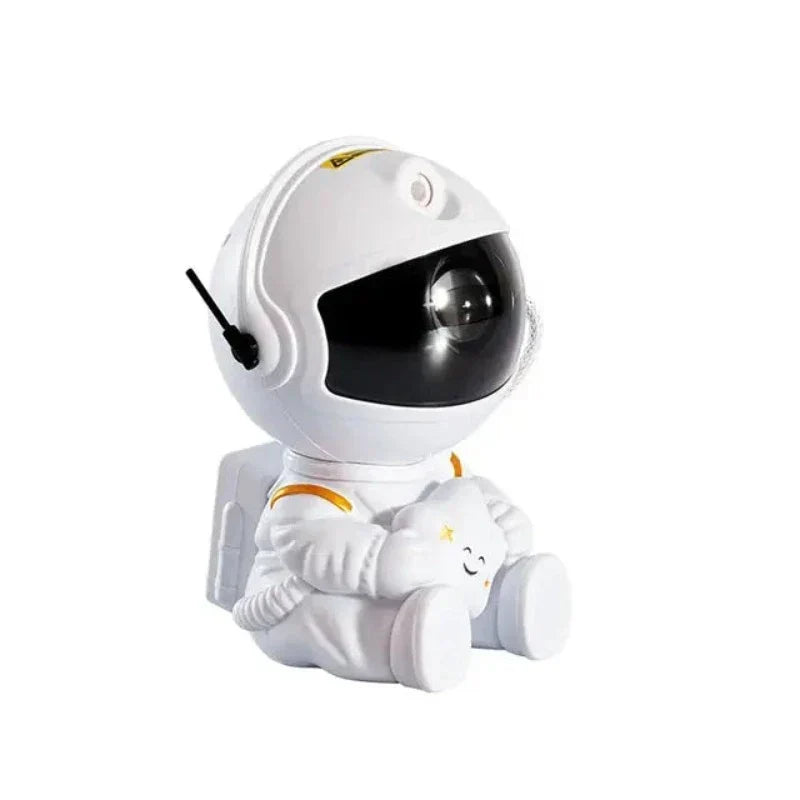 Galaxy Stjernesky Prosjektor Lampe - Astronaut LED Prosjektor Nattlys for Soverommet | Luvikno
