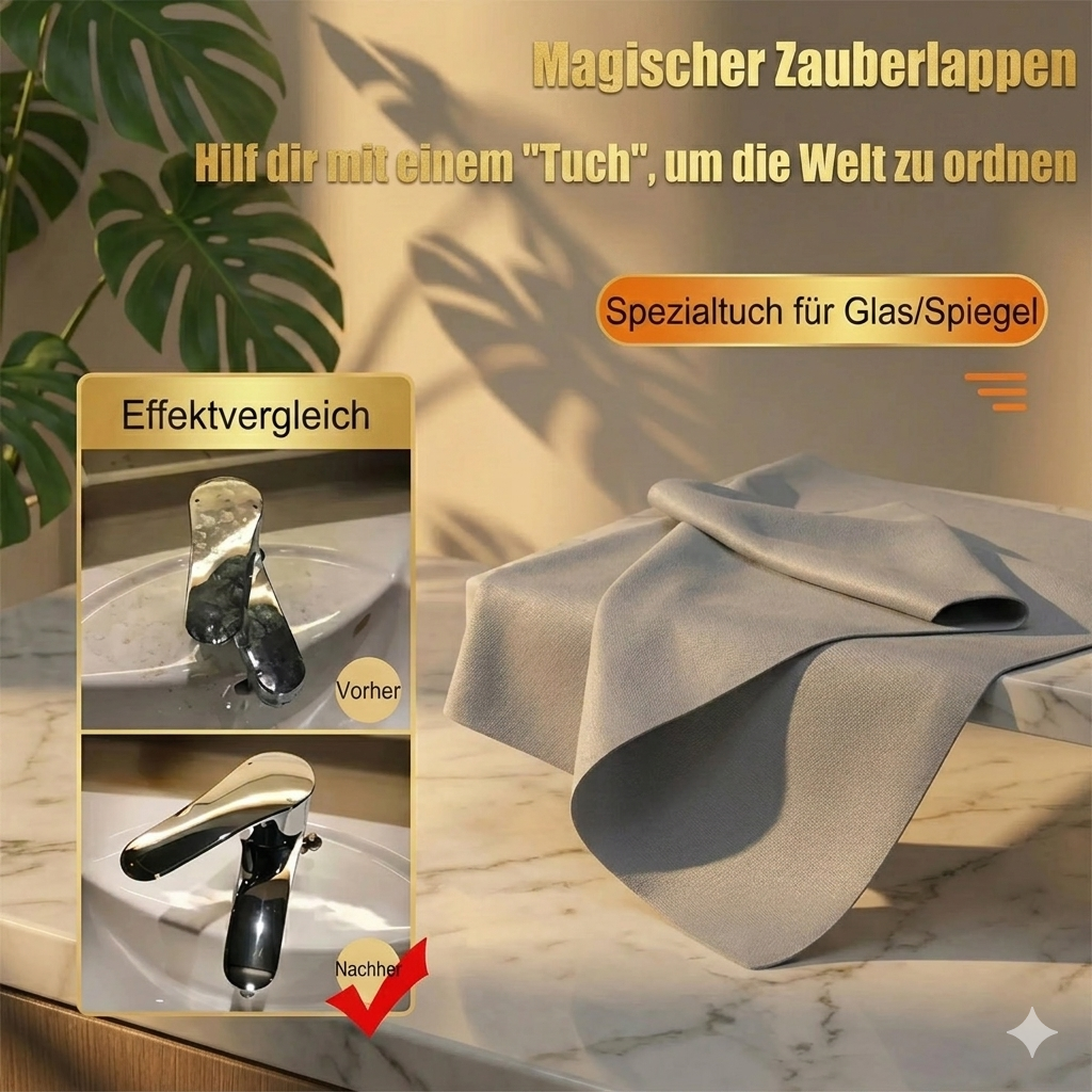 Mikrofiber Glassrensekluter 10-Pakning | Luvikno
