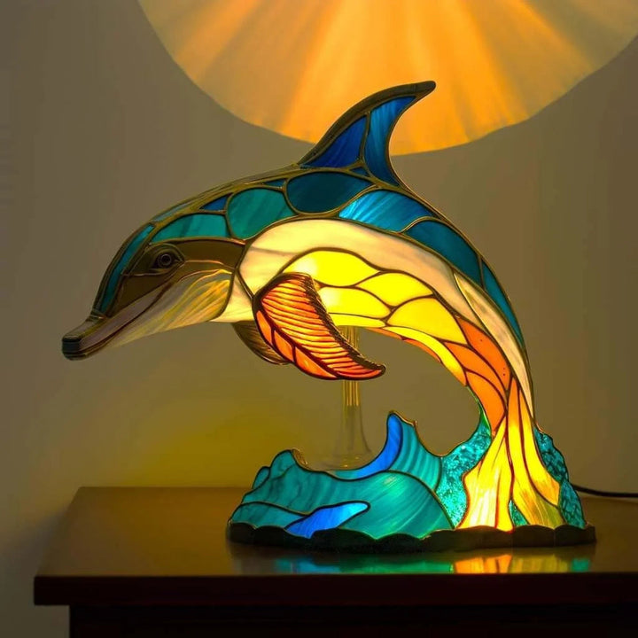 Luvikno | GlassGlow Dimmbar LED designlampe med kunstnerisk finish