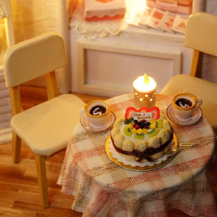 Miniatyr DIY japanske bygge leker kit | Luvikno