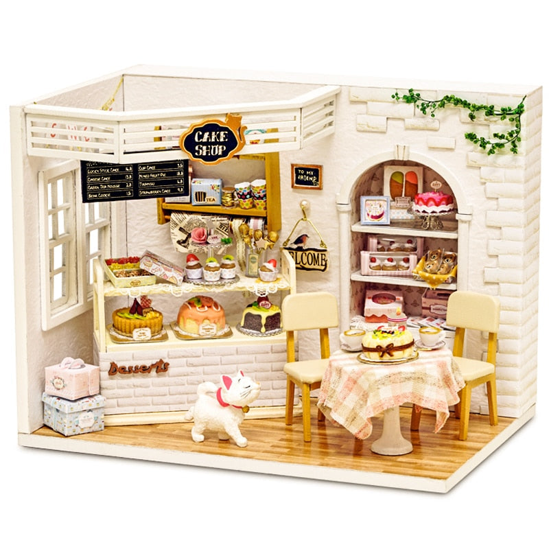 Miniatyr DIY japanske bygge leker kit | Luvikno