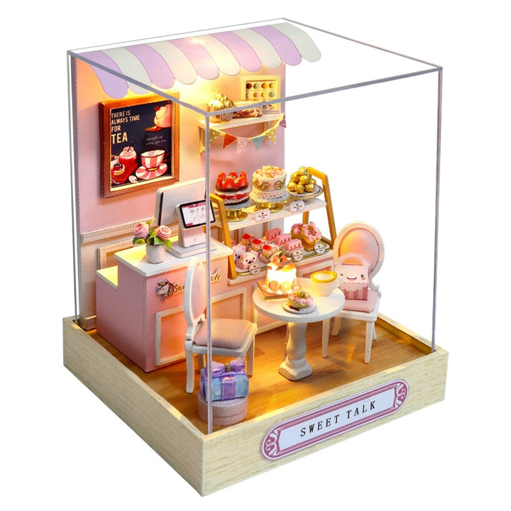 Miniatyr DIY japanske bygge leker kit | Luvikno