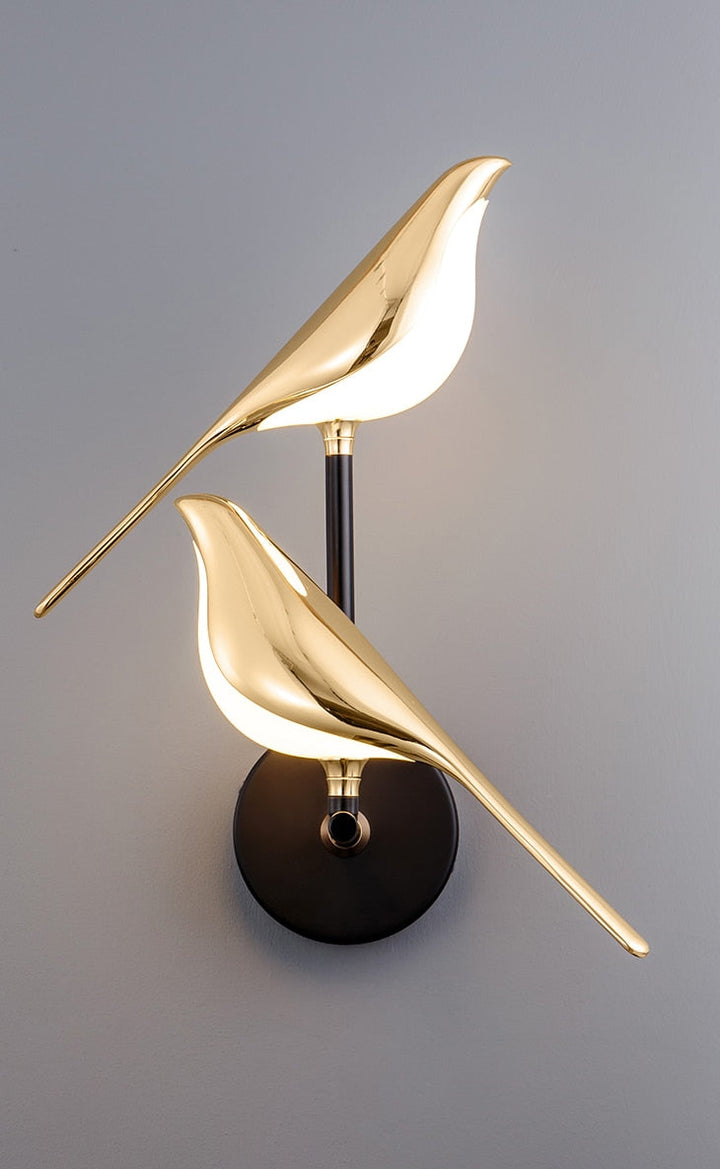 Luvikno | BirdGlow - Luksus LED Vegglampe for Fugler