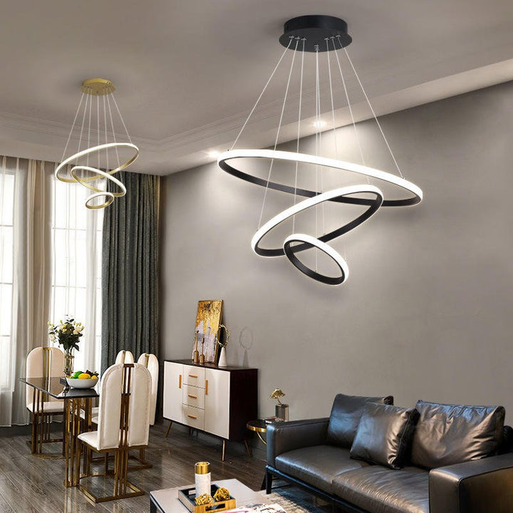 Stilig spiral taklampe Luvikno