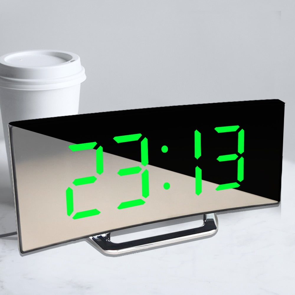 Vekkeklokke med LED-skjerm | Luvikno