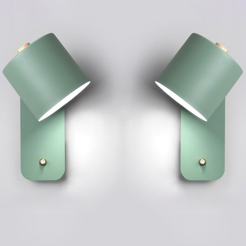 Luvikno | Moderne LED Vegglamper med Bryter for Hjemmedekor