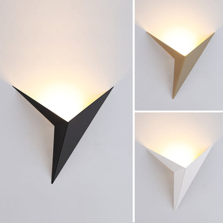Moderne Triangulære Vegglampe - TrigoLux | Luvikno