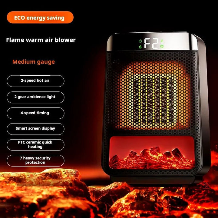 Luvikno | Energisparende Elektrisk Varmer – Rask og Effektiv Oppvarming for Store Rom