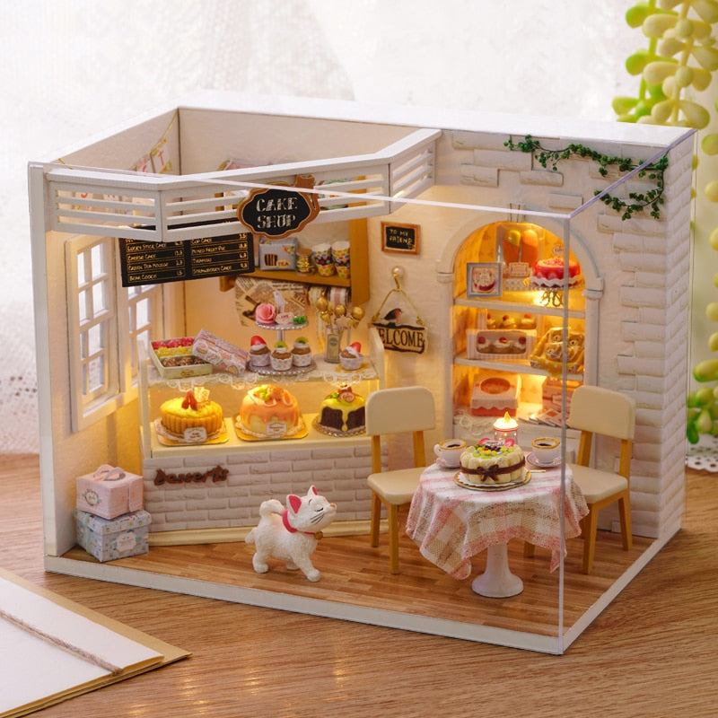 Miniatyr DIY Japanske Byggeleker Sett | Luvikno