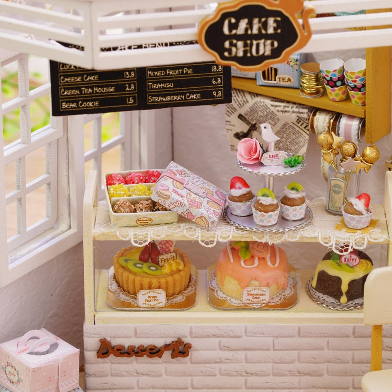 Miniatyr DIY japanske bygge leker kit | Luvikno