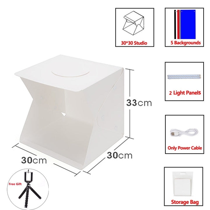 Luvikno | Foto Studio Lightbox (+ GRATIS stativ)