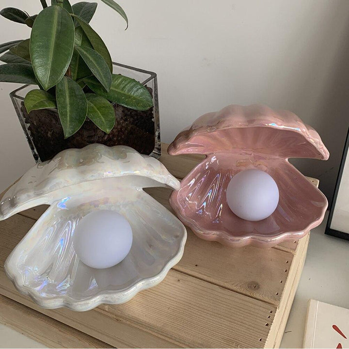 Chelly Chic Shell Lampe | En magisk lampe med en perle | Luvikno