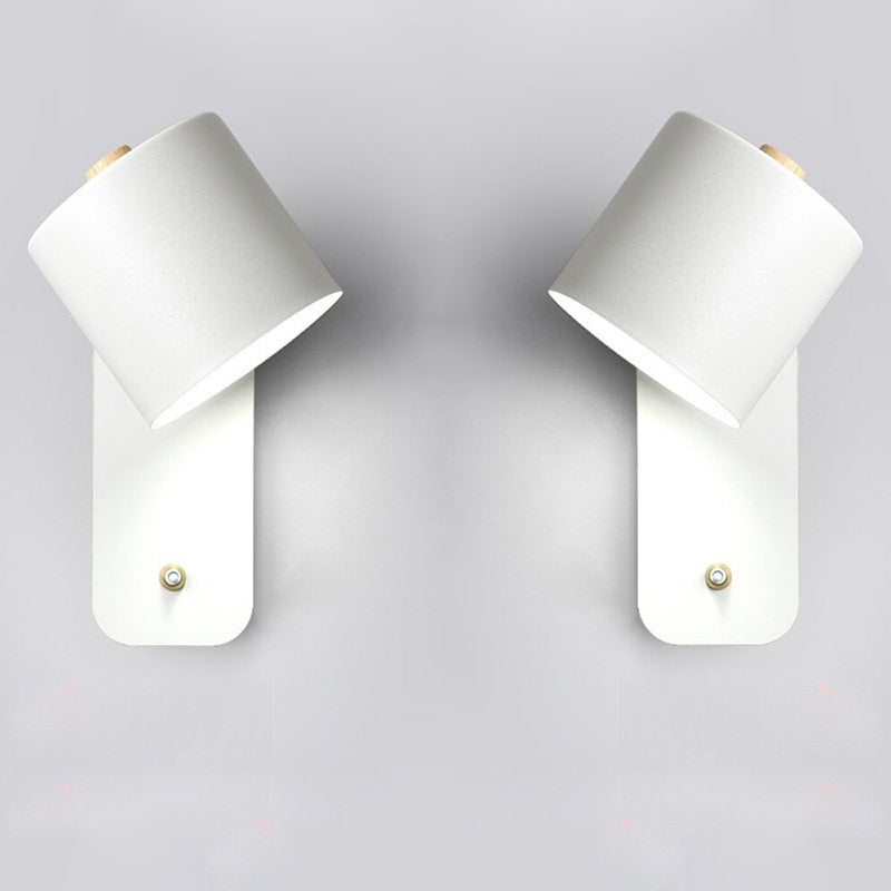 Luvikno | Moderne LED Vegglamper med Bryter for Hjemmedekor