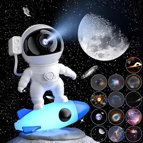 Astronaut Prosjektor Lampe - AstroGlow | Luvikno
